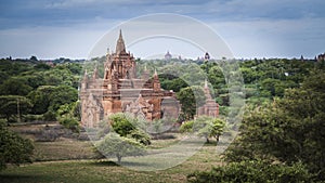 Buddhist temple of Bagan, Myanmar, Burma