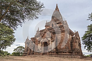 Buddhist temple of Bagan, Myanmar, Burma