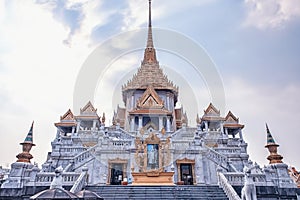 Buddhist temple in Bangkok, Thailand