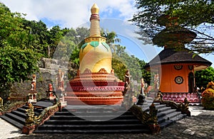 Buddhist temple at Buleleng regency of Bali Indonesia