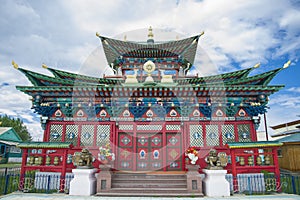 Buddhist temple in Buryatia