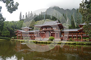 Buddhist Temple Byodo-In. photo