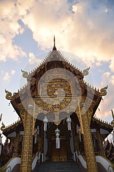 Buddhist Temple in Chaing Mai, Thailand