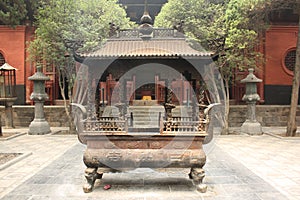 Buddhist temple in China