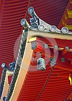 Buddhist temple details