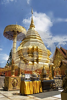 Buddhist temple at Doi Suthep