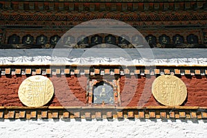 buddhist temple (druk wangyal chortens) at dochula pass (bhutan)