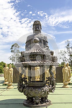 Buddhist Temple, Foz do Iguacu, Brazil. photo