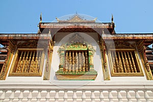 buddhist temple (haw pha bang) in luang prabang (laos)