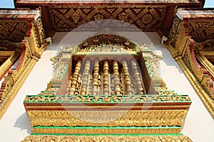 buddhist temple (haw pha bang) in luang prabang (laos)