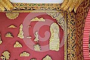 buddhist temple (haw pha bang) in luang prabang (laos)