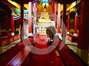 Buddhist temple at Hemis Monastery