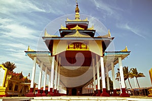 Buddhist Temple at Inle Lake, Myanmar