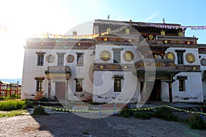 Buddhist Temple at Karakorum Monastery Mongolia