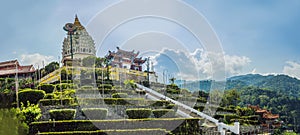 Buddhist temple Kek Lok Si in Penang, Malaysia, Georgetown