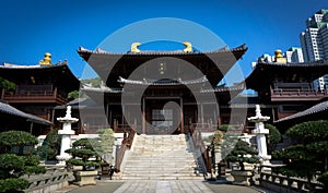 A Buddhist temple, Kowloon, Hong-Kong