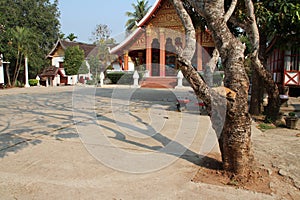 buddhist temple - luang prabang - laos