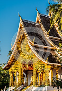 Buddhist Temple in Luang Prabang, Laos