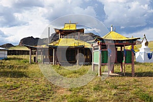 Buddhist Temple in Mongolia