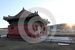 Buddhist temple, Mongolia