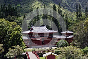 Buddhist Temple in the Mountains