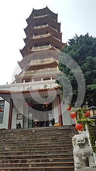 Buddhist Temple - Pagoda at the Nan Tien Temple in Unanderra, close to Wollongong