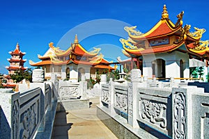 Buddhist temple in Phan Thiet, Southern Vietnam