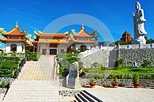 Buddhist temple in Phan Thiet, Southern Vietnam