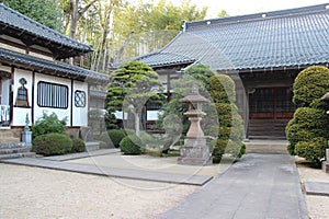 buddhist (?) temple (seiko-in) in matsue (japan)