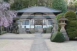 buddhist (?) temple (seiko-in) in matsue (japan)