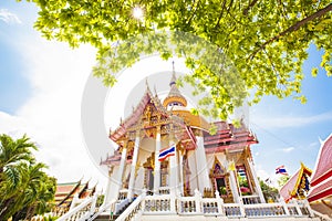 Buddhist temple Wat Chai Mongkol in Pattaya