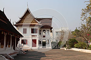 buddhist temple (wat kili) in luang prabang (laos)