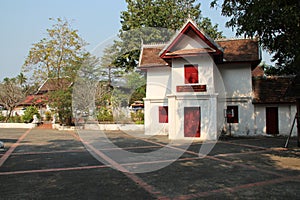 buddhist temple (wat kili) in luang prabang (laos)