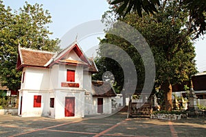 buddhist temple (wat kili) in luang prabang (laos)