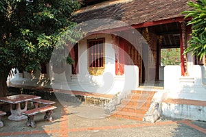 buddhist temple (wat kili) in luang prabang (laos)