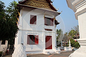 buddhist temple (wat kili) in luang prabang (laos)