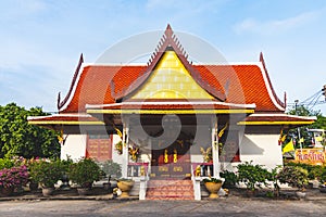 Buddhist Temples in Ayutthaya City in Thailand