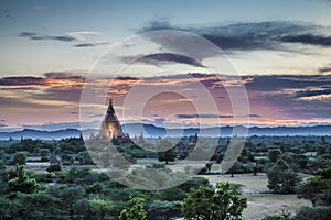 Buddhist temples of Bagan in Myanmar,