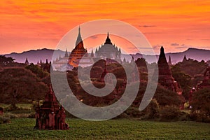 Buddhist Temples in Myanmar Southeast Asia