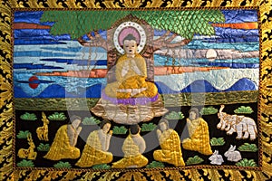 Buddhist Thangka - Chiang Mai - Thailand