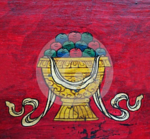 Buddhist Treasure Vase