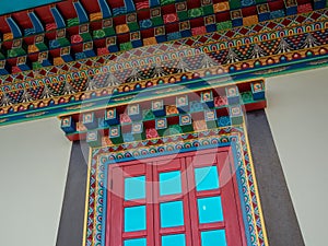 Buddhist window