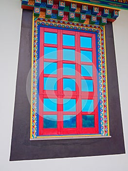 Buddhist window
