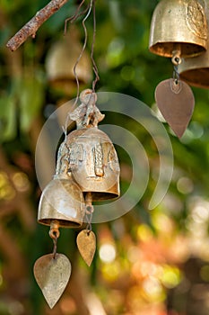 Buddhist wishing bells, Thailand