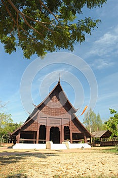 The Buddish temple in Luang Pra Bang , Laos.