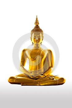 Buddism statue Isolated