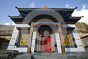 Buddist monastery, annapurna