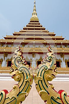 Buddist nine floor temple Wat Nhong Waeng Thailand photo