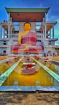 buddist tempale in matara. Very beautiful place.