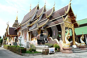 Buddist temple in Chiang Mai